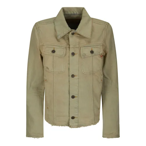 Diesel , Stylish De-Bonny-S1 Jacket ,Green male, Sizes: