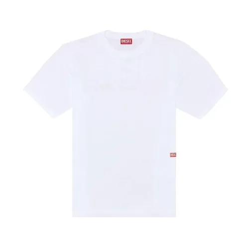 Diesel , T-Boxt-N11 T-Shirts ,White male, Sizes: