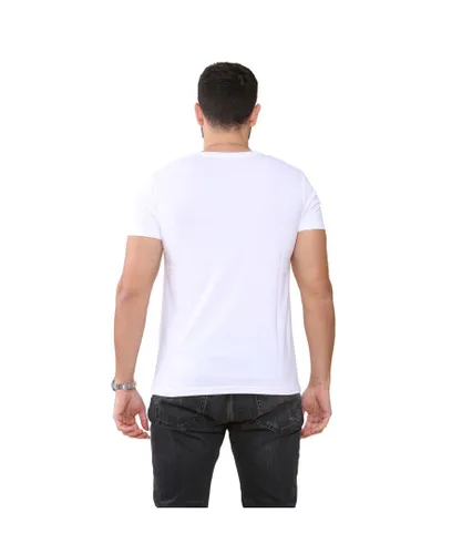 Diesel T-Just Y4 Mens T Shirts - White Cotton