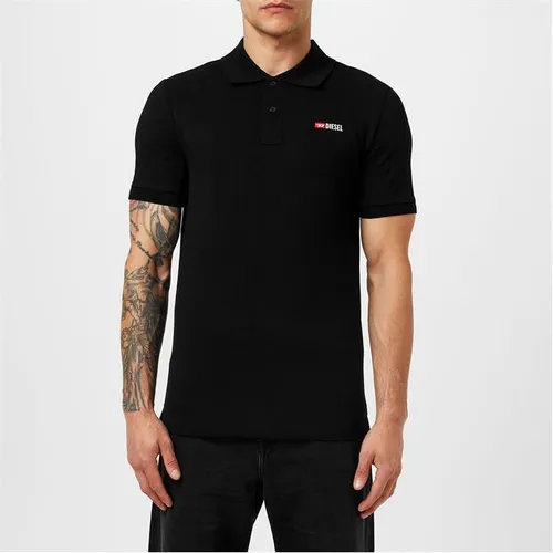 Diesel T-Smith-Dev Polo Shirt - Black