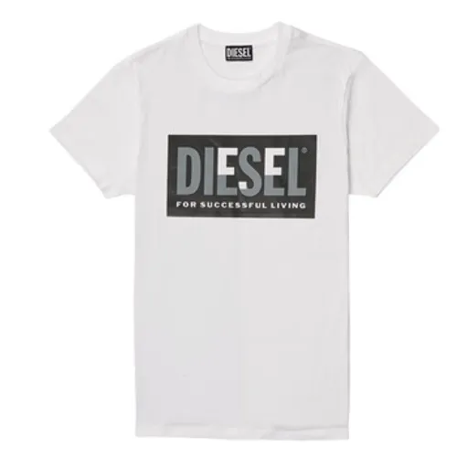 Diesel  TMILEY  boys's Children's T shirt in White