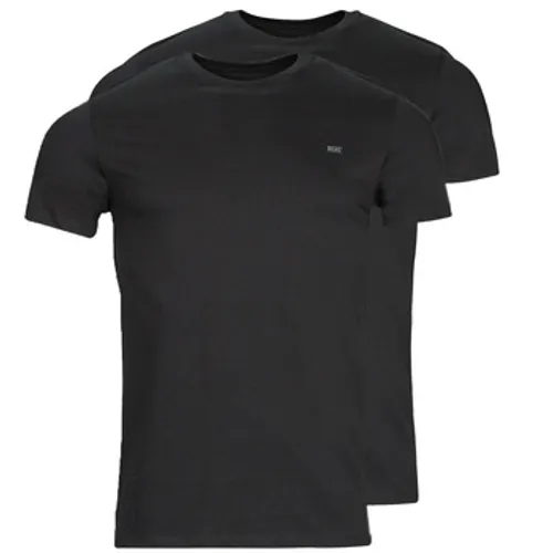 Diesel  UMTEE-RANDAL-TUBE-TW  men's T shirt in Black