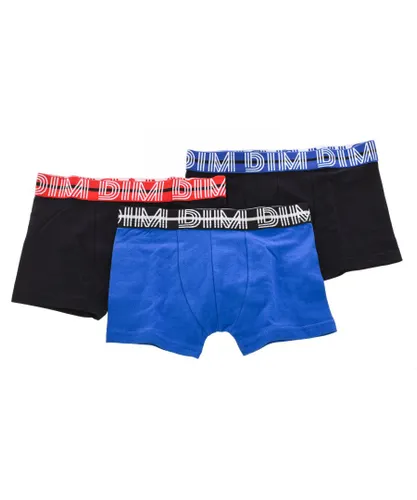 Dim Boys Pack-2 Boxers breathable fabric D096P boy - Multicolour