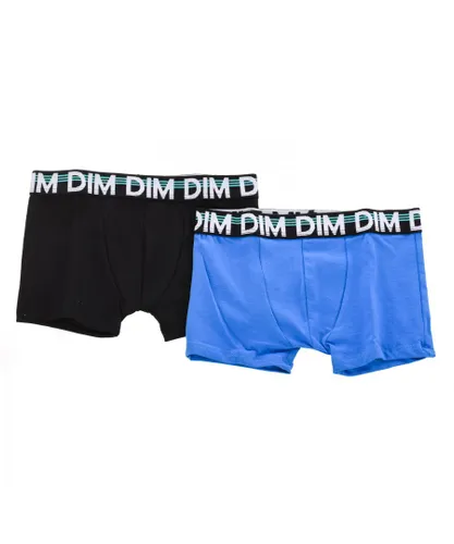 Dim Boys Pack-2 Boxers breathable fabric D0BVC boy - Blue