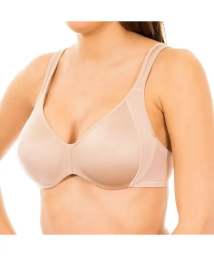 Dim Generous 3792 WoMens bra with underwire and elastic sides - Beige