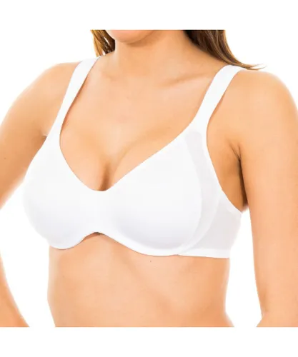 Dim Generous 3792 WoMens bra with underwire and elastic sides - White