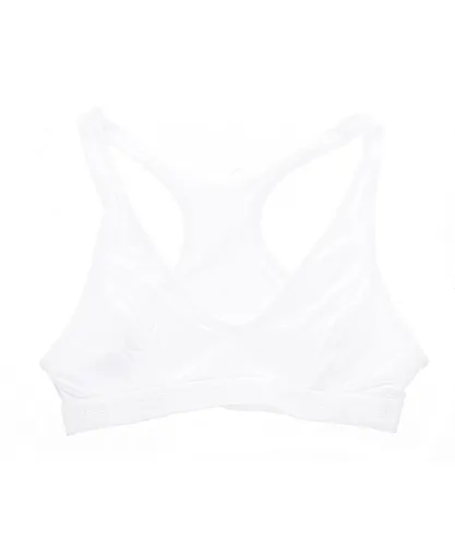 Dim Girls Girl's Top Comfort Bra without underwires D092N - White Polyamide