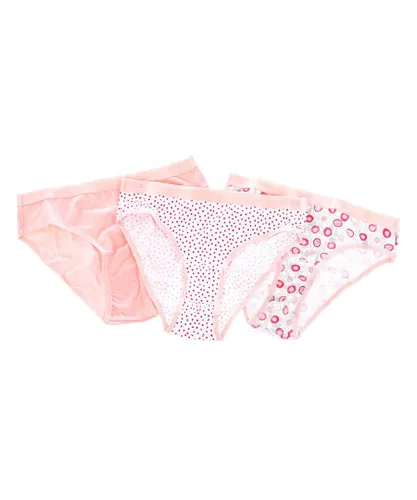 Dim Girls Pack-3 Breathable fabric panties D0BV6 girl - Multicolour