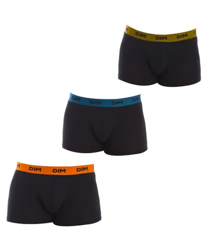 Dim Mens Pack-2 Boxers Mix and Colors of breathable fabric D005D men - Black