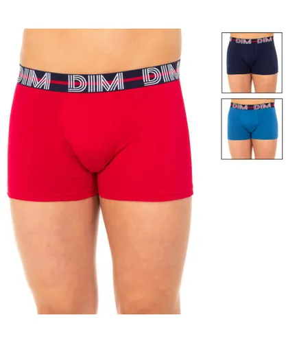Dim Mens Pack-3 Boxers System breathable fabric D01QU man - Multicolour