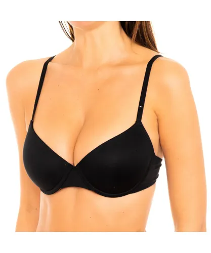 Dim Womens Comfort bra with underwire and mesh sides D05F1 woman - Black