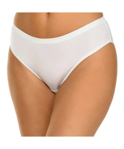 Dim Womens Seamless marbled effect panties 007YG women - White Polyamide