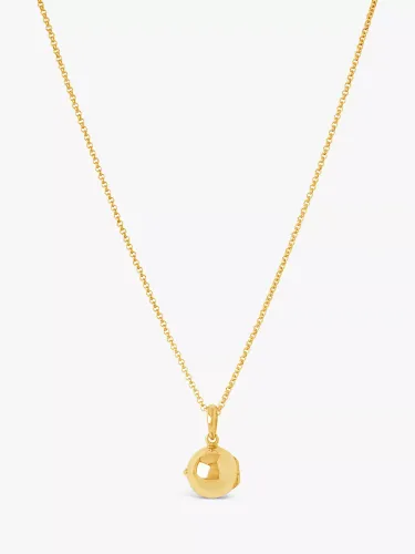 Dinny Hall My World Small Orbit Locket Pendant Necklace - Gold - Female