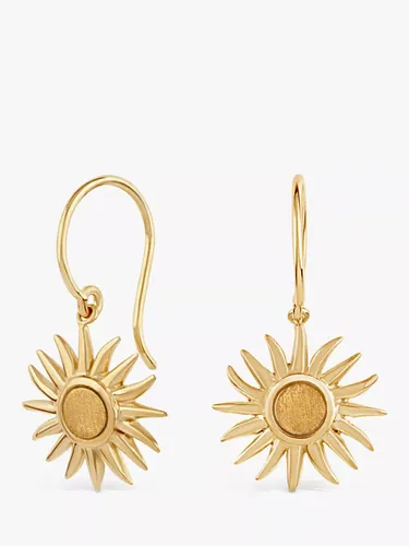 Dinny Hall Sun Charm Drop Earrings - Gold - Female