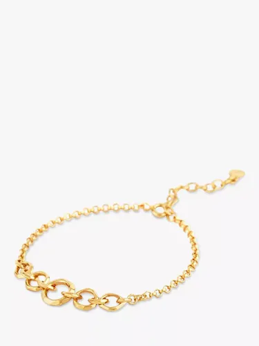 Dinny Hall Thalassa Faceted Link Bracelet, Gold - Gold - Female