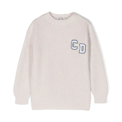 Dior , Beige Baby Sweaters ,Beige male, Sizes: