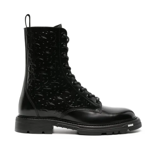 Dior , Black Boots for Men ,Black male, Sizes:
