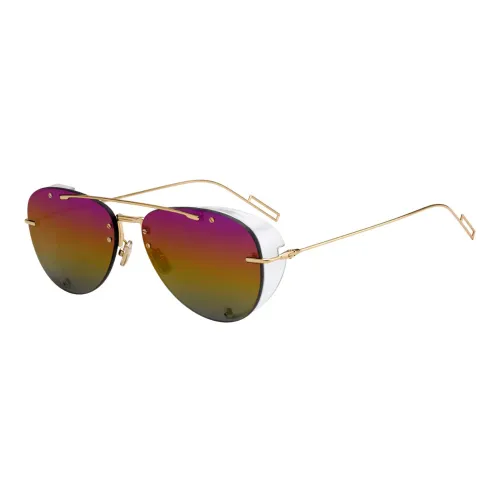 Dior , Chroma 1 Sunglasses Gold/Pink Yellow Shaded ,Yellow male, Sizes: