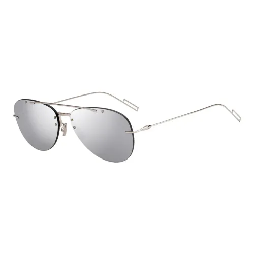 Dior , Chroma 1F Sunglasses in Silver ,Gray male, Sizes:
