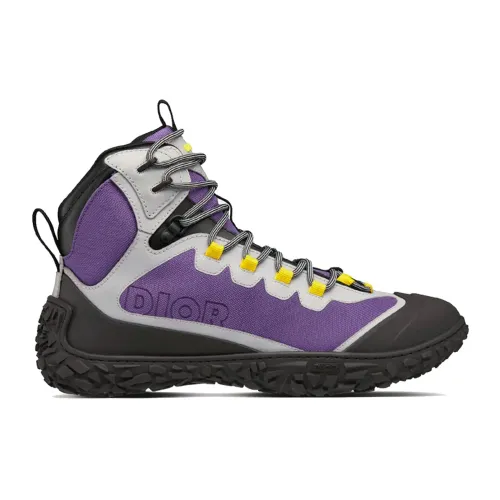 Dior , Dior Diorizon Hiking Ankle BootS ,Purple male, Sizes: