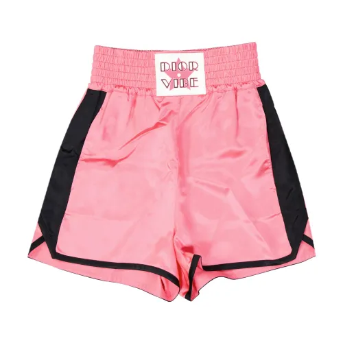 Dior , Dior Vibe Satin Shorts ,Pink female, Sizes: