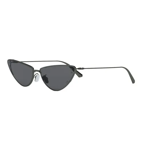 Dior , Shiny Gumetal Sunglasses ,Gray male, Sizes: