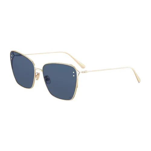 Dior , Womens Accessories Sunglasses Metallic Ss23 ,Blue female, Sizes: