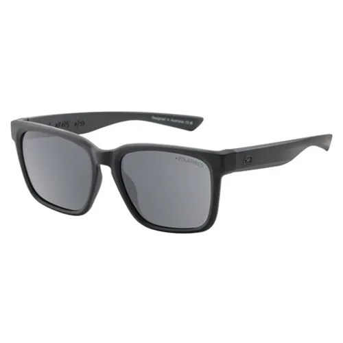 Dirty Dog Goat Polarised Sunglasses - Satin Black & Grey