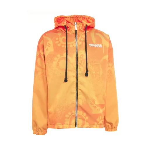 Disclaimer , Men's Clothing Jackets & Coats Orange Ss24 ,Orange male, Sizes: