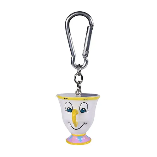 Disney Beauty and the Beast 3D Keyring (Chip Design)
