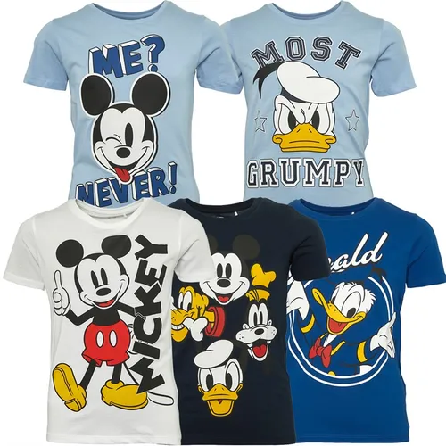 Disney Boys Reggie Five Pack T-Shirts Multi 5