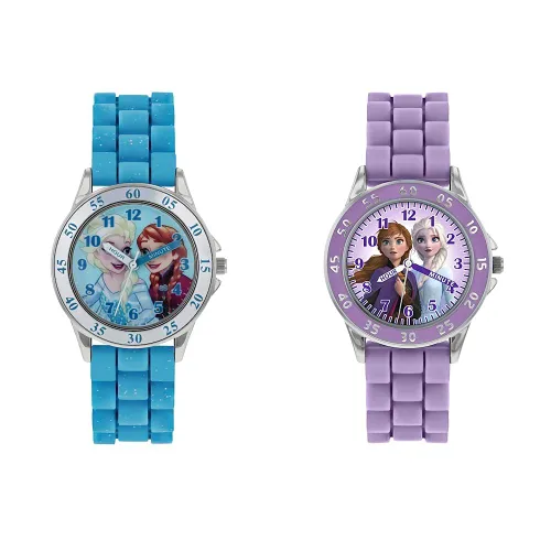Disney Frozen Girls Analogue Classic Quartz Watch with