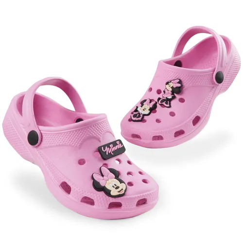 Disney Girls Clogs with Removable Rubber Charms - Girls