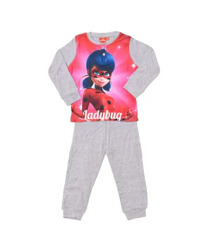 Disney Girls Girl's long-sleeved winter pajamas HQ2237 - Grey