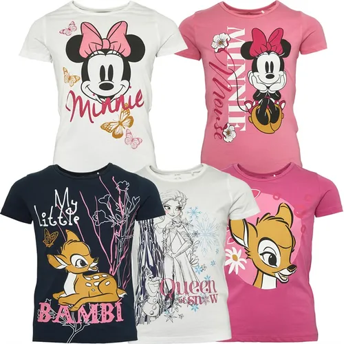 Disney Girls Resa Five Pack T-Shirts Multi 5