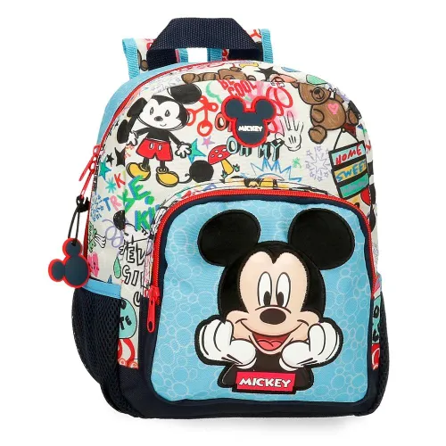 Disney Mickey Be Cool Preschool Backpack Adaptable to
