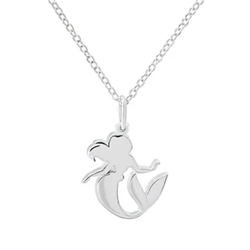 Disney Princess Ariel Necklace - Silver