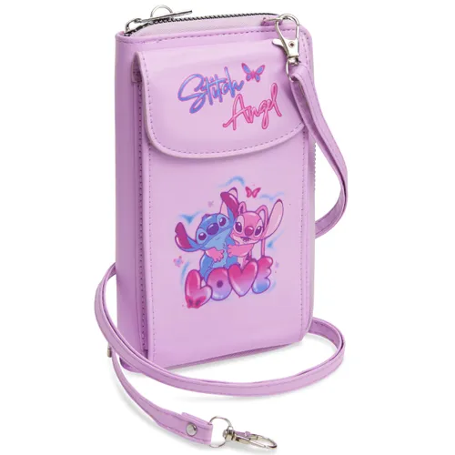 Disney Stitch Crossbody Bag for Girls Phone Bag with Card