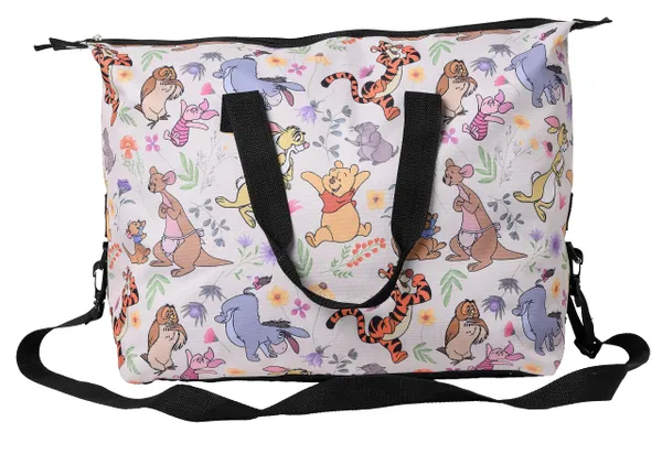 Disney Tote Duffel Bag Mickey Mouse Friends All Over Print
