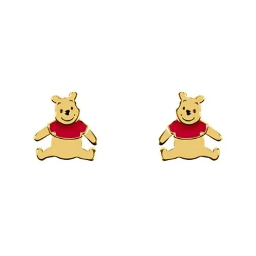 Disney Winnie The Pooh Earrings - Gold