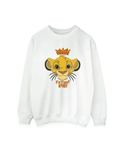 Disney Womens/Ladies The Lion King Future Sweatshirt (White)