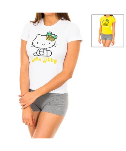 Disney Womens Pack-2 Short-sleeved T-shirts Hello Kitty 102 women - Multicolour