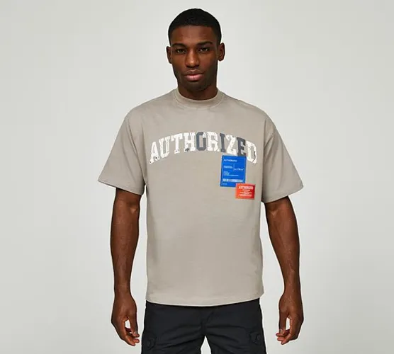 Distressed Arch Front Logo Relaxed T-Shirt
