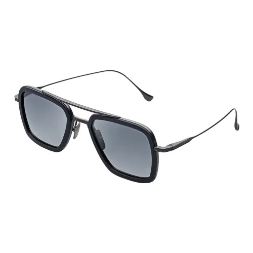 Dita , Flight.006 Sunglasses Matte Black/Dark Grey ,Black male, Sizes: