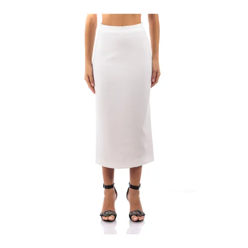 Dixie , Monocolour Skirt ,White female, Sizes: