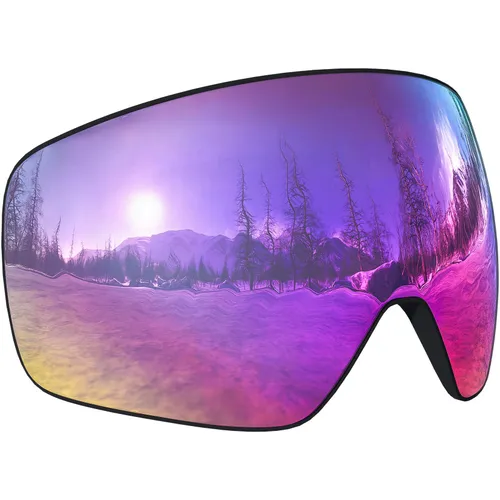Dizokizo Magnetic Ski Goggles Replacement Lens with UV400