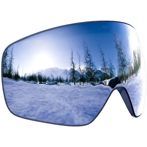 Dizokizo Magnetic Ski Goggles Replacement Lens with UV401