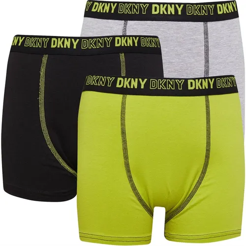 DKNY Boys Three Pack Boxers Multi