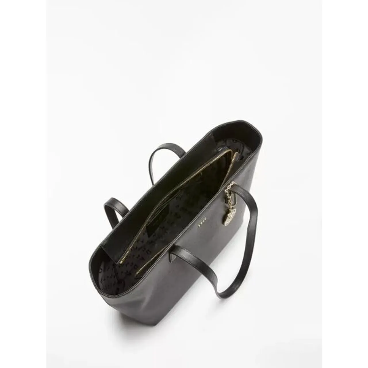 DKNY Bryant Medium Leather Tote Bag - Black - Female