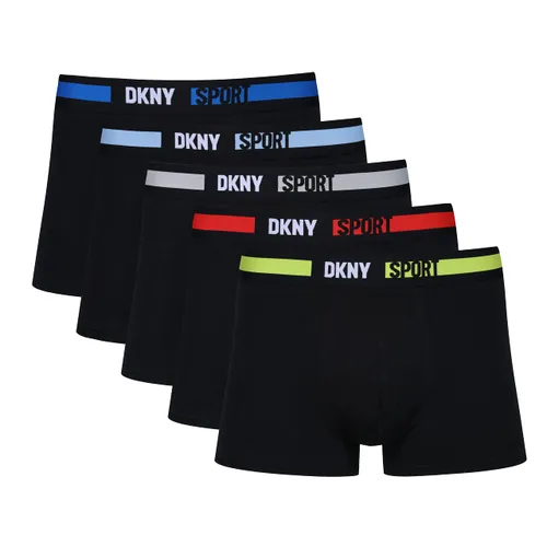 DKNY Men's Dkny Mens in Black With Colour Branded Waistband